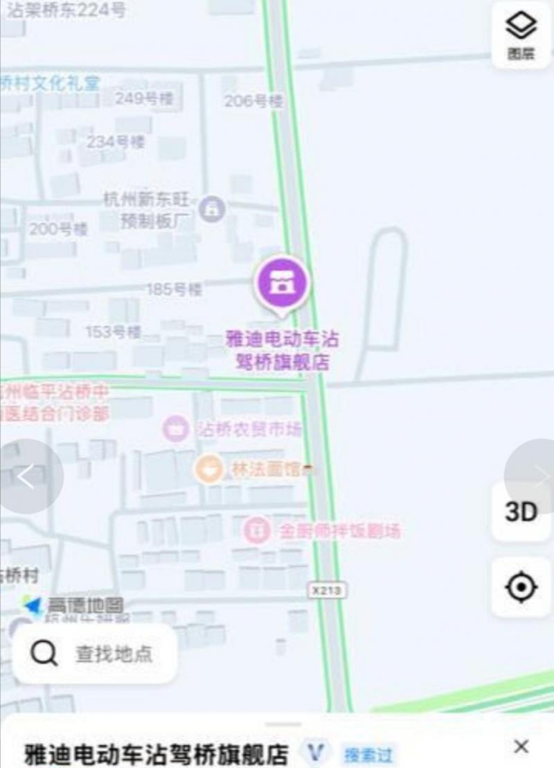 杭州 崇贤沾架桥这里，图片小巷